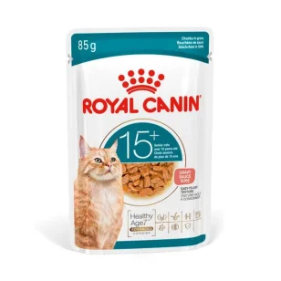 Royal Canin per gatti Ageing 15+ bocconcini in salsa