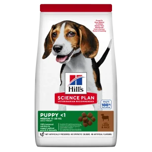 Hill's Science Plan Puppy medium (agnello)
