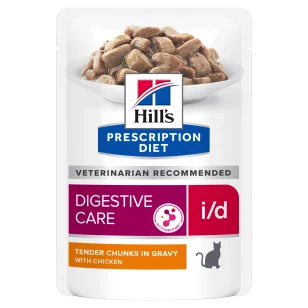 Hill's Prescription Diet i/d feline bocconcini al pollo