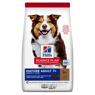 Hill's Science Plan Mature 7+ medium (agnello)