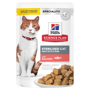Hill's Science Plan feline Young Adult Sterilised bocconcini (salmone)