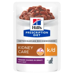 Hill's Prescription Diet k/d feline bocconcini al manzo