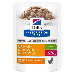 Hill's Prescription Diet c/d feline Urinary Stress + Metabolic umido