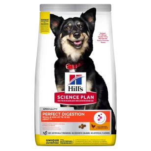 Hill's Science Plan Perfect Digestion Adult small & mini (pollo e riso)
