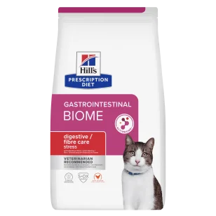 Hill's Prescription Diet Gastrointestinal biome stress feline