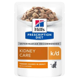 Hill's Prescription Diet k/d feline umido (pollo)