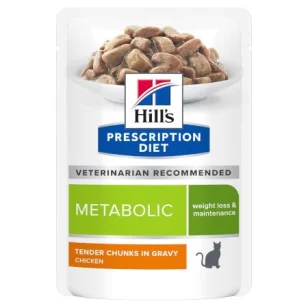Hill's Prescription Diet Metabolic feline bocconcini in salsa