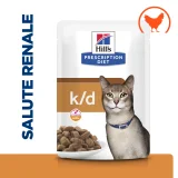 Hill's Prescription Diet k/d feline bocconcini al pollo