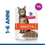 Hill's Science Plan feline Adult bocconcini al manzo