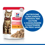 Hill's Science Plan feline Adult Light bocconcini al pollo
