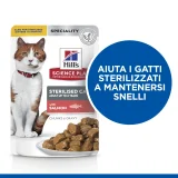 Hill's Science Plan feline Young Adult Sterilised bocconcini (salmone)