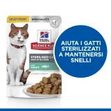 Hill's Science Plan feline Young Adult Sterilised bocconcini (trota)
