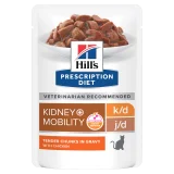Hill's Prescription Diet k/d + Mobility feline bocconcini pollo