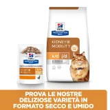 Hill's Prescription Diet k/d + Mobility feline bocconcini pollo