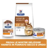 Hill's Prescription Diet k/d + Mobility feline bocconcini pollo