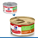 Hill's Science Plan feline kitten & mother render mousse