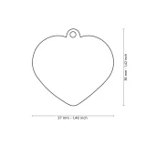 My Family Medaglietta Basic Handmade Cuore - 3