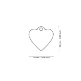 My Family Medaglietta Basic Handmade Cuore - 9